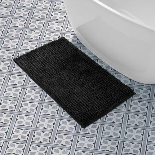 Vista 49 de Laura Ashley - Juego de 2 tapetes de baño de chenilla suave, 20 x 34 pulgadas, color azul