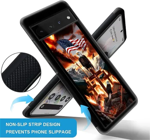 Vista 489 de Compatible con Google Pixel 4A 5G Mobile Case Creative Acrylic Panel trasero Silicona Protección Grip especialmente diseñado para Google Pixel 4A 5G