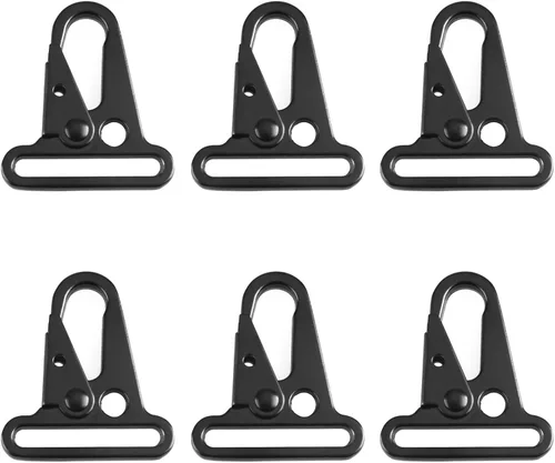 Vista 15 de TRIWONDER Clips de boca ampliados HK Gancho de alta resistencia Ganchos a presión Clips de honda para Paracord al aire libre bolsa mochila