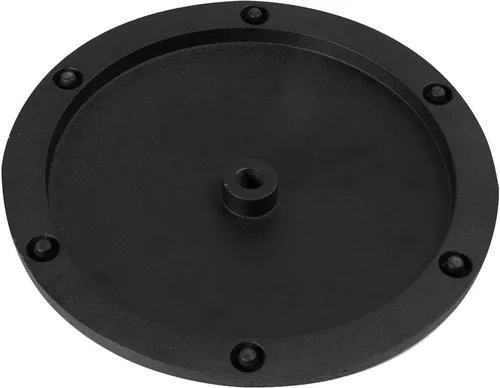 Vista 3 de On-Stage MS9210 - Soporte de micrófono de perfil bajo resistente con base de 10 pulgadas