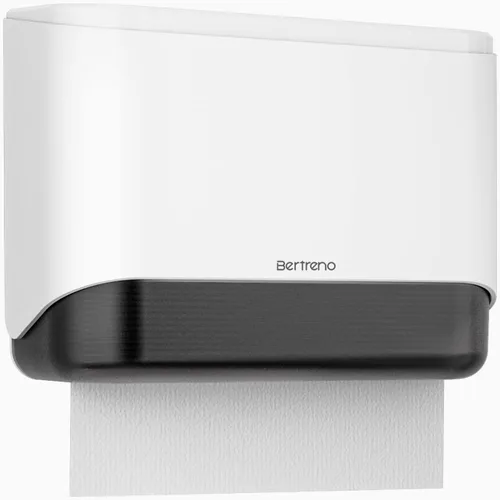 Vista 14 de Dispensador de toallas de papel comercial soporte de pared Portador de toallas de papel de gran capacidad Dispensador de toallas de mano plegadas C