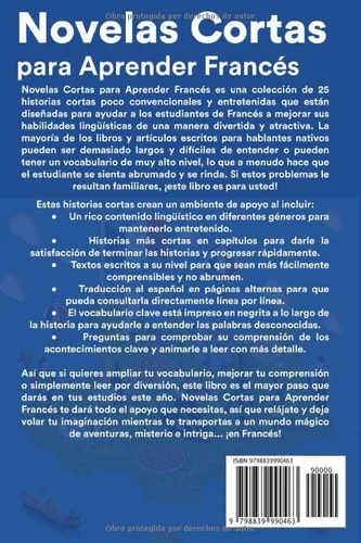 Vista 2 de Novelas Cortas para Aprender Francés Historias cortas en Francés para principiantes (Spanish Edition)