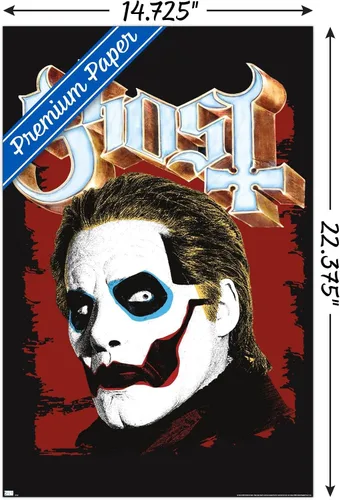 Vista 3 de Trends International Ghost - Póster de pared Pop Art, 14.72 x 22.37 pulgadas, versión premium sin marco