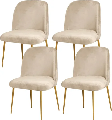 Vista 11 de Gollense Fundas de silla con respaldo curvado para comedor, fundas modernas de mediados de siglo, protector de asiento de silla semicírculo