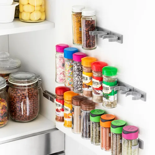 Vista 2 de Organizador de Especias Adhesivo y Divisible Jarlock x20 InnovaGoods