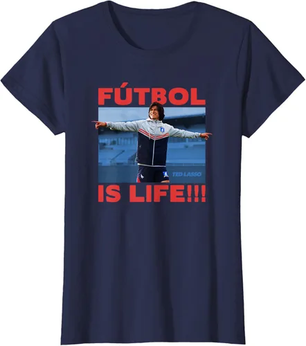 Vista 9 de Ted Lasso Dani Rojas Futbol is Life - Camiseta talla S Negro