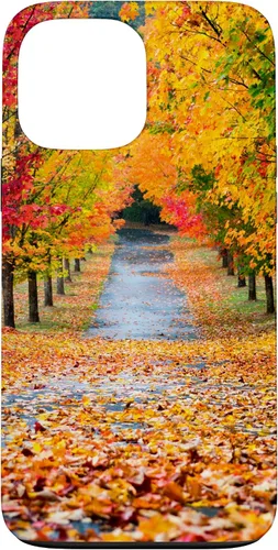 Vista 23 de iPhone 11 Otoño Hojas - Hermoso estuche de arboles