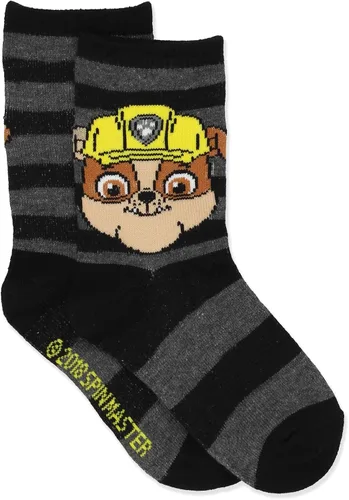Vista 5 de Nickelodeon Paw Patrol - Juego de 5 calcetines de estilo redondo para niños y niños