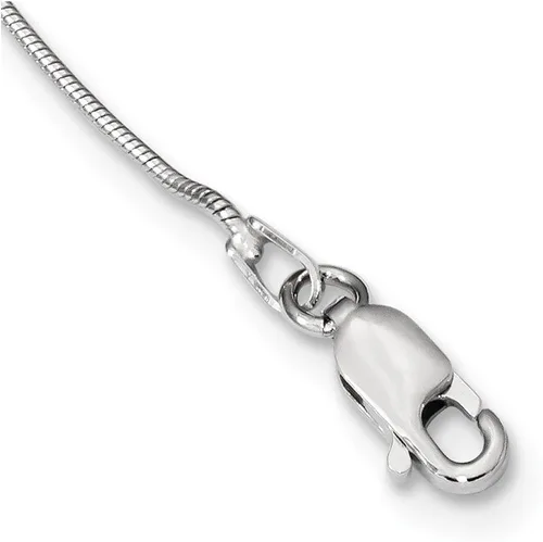 Vista 2 de Sonia Jewels Collar con dije de calavera de circonita cúbica de plata de ley 925