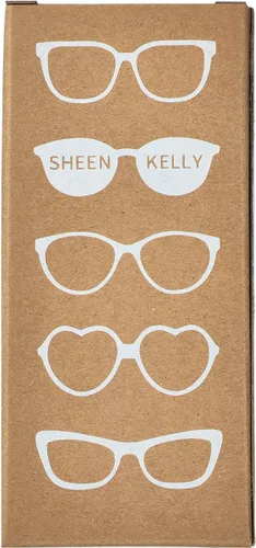Vista 13 de SHEEN KELLY Retro Heart Shaped Sunglasses for Women Trendy Vintage Inflated Love Frame Party Y2K 90s Shades Eyewear