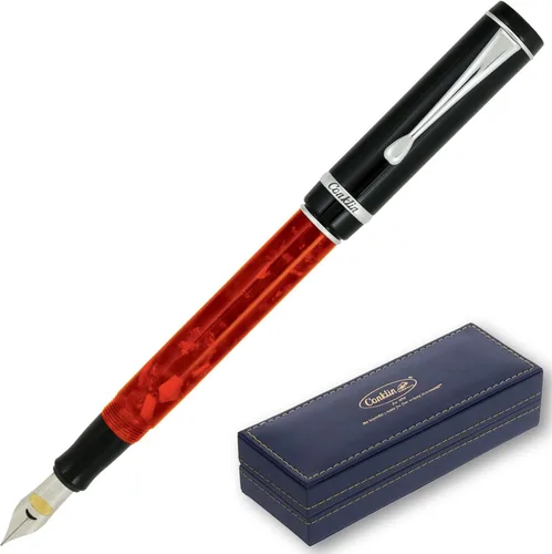 Vista 9 de Pluma estilográfica Conklin Duragraph Amber (CK71340)