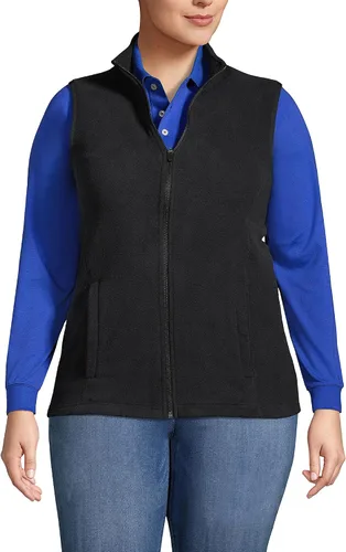 Vista 3 de Lands' End Chaleco de forro polar Thermacheck 100 para mujer