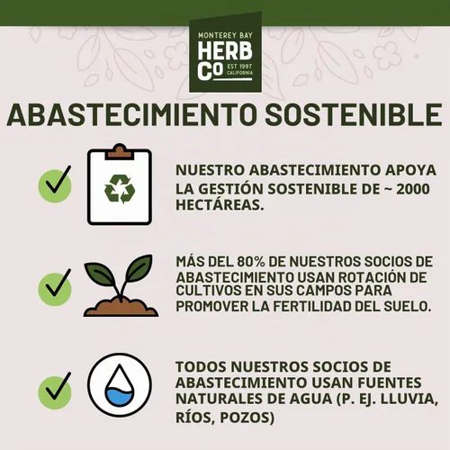 Vista 6 de Hoja de eucalipto, de Herb Co, utilizada para hacer aceites infundidos, crema y aromas, cortada y tamizada, 1/4 lb