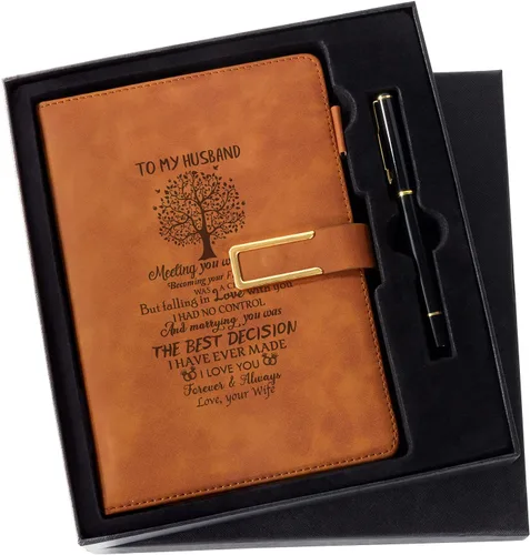 Vista 8 de Diario de cuero de regalo para papá, cuaderno personalizado para papá de hija, diario personalizado A5, diario de viaje, cuaderno de bocetos