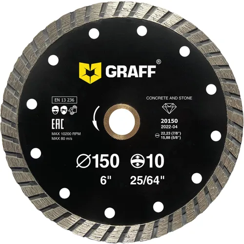 Vista 11 de GRAFF Hoja de diamante súper fina de porcelana y cerámica de 4 pulgadas, rueda de corte de diamante para azulejos duros, cerámica, piedra natural
