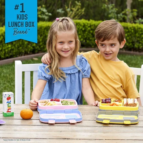 Vista 3 de Bentgo Juego de mochila 2 en 1 y lonchera aislada con estampado para niños (cielos amigables)