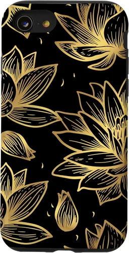 Vista 13 de Funda con diseño floral para iPhone 15 con diseño de flores silvestres