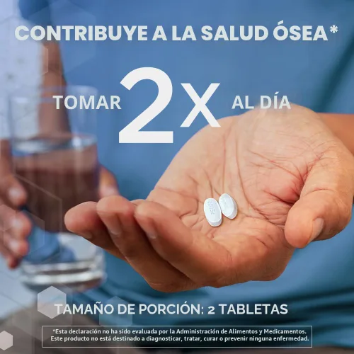 Vista 4 de Citracal Petites - Citrato de calcio con vitamina D3, apoyo para la salud ósea, suplemento de calcio para mayores de 12 años, 375