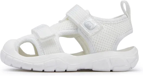 Vista 5 de BMCiTYBM Sandalias de verano con punta cerrada para bebé, niño, niña, zapatos ligeros, antideslizantes, para primeros pasos, 6, 9, 12, 18, 24 meses