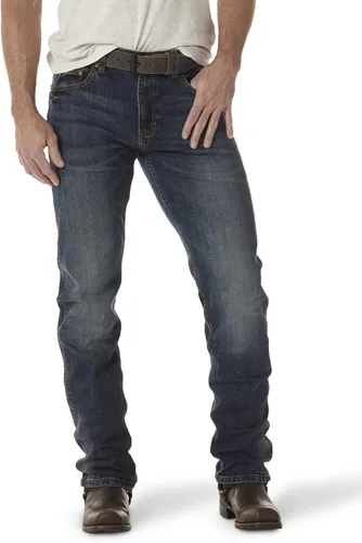 Vista 8 de Wrangler Jeans retro ajustados de pierna recta para hombre