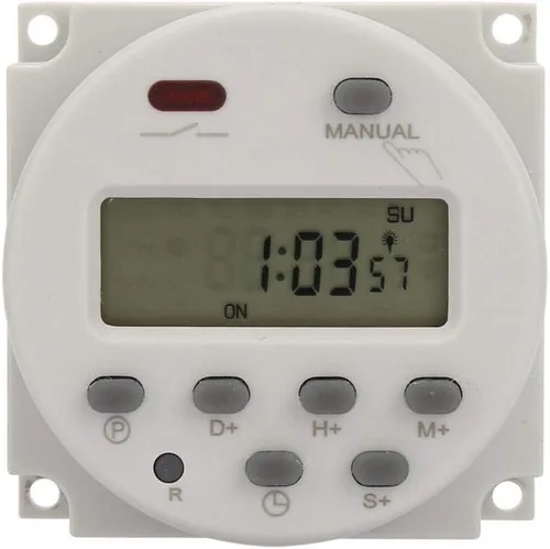 Vista 2 de Temporizadores Programable Digital Displayed Temporizador Interruptor para Controlador Electrónico (5V DC)