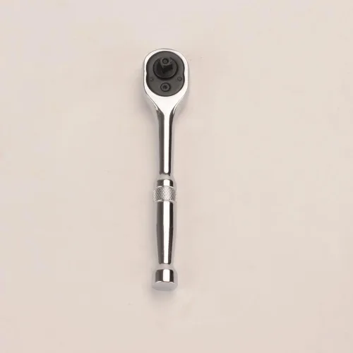 Vista 2 de FLZOSPER Llave de trinquete de enchufe de 1/4", trinquete de desplazamiento compuesto de liberación rápida de 6 pulgadas, cabeza ovalada de 90