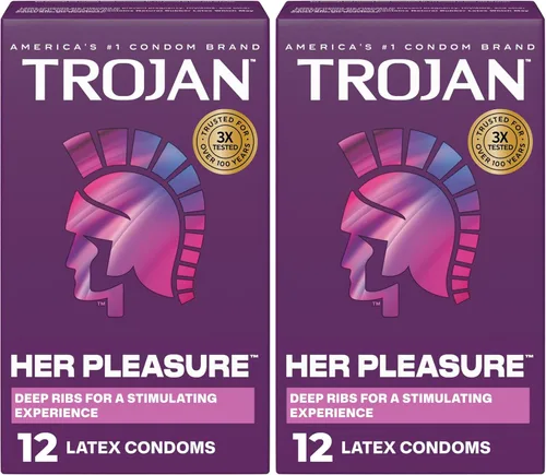 Vista 15 de Preservativo sensación lubricado, 12 unidades, Trojan, Trojan, paquete de de 1, Blanco, 1, 1