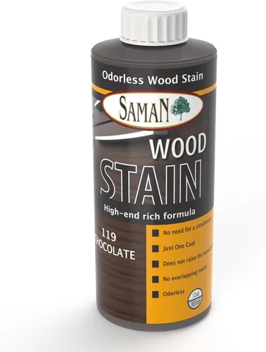 Vista 60 de SamaN Tinte interior para madera a base de agua, tinte natural para muebles, molduras, paneles de madera, gabinetes (colonial TEW-205-32, 32 oz)