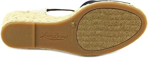 Vista 4 de Lucky Brand Sandalias de cuña Kyndra para mujer