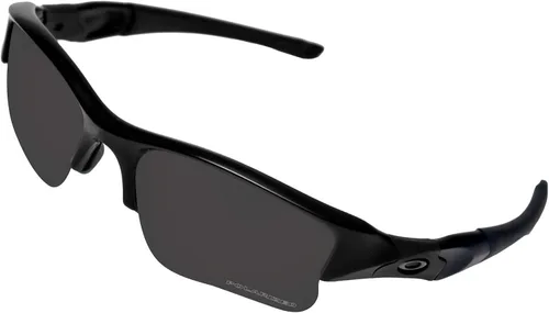 Vista 2 de BroLizard - Lente polarizada para gafas de sol Oakley Flak Jacket XLJ, negro