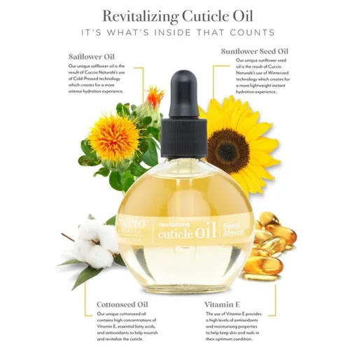 Vista 2 de Cuccio Naturale Aceite Revitalizante para Cutículas - Aceite Hidratante para Reparar Cutículas Durante la Noche - Remedio para Piel Dañada y Uñas