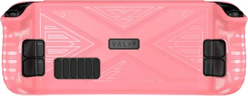 Vista 2 de Soft Cover for Steam Deck, KANG YU Shock-Absorption Anti-Scratch Protective Case Full Coverage Compatible with Steam Deck (Pink)
