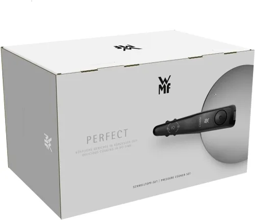 Vista 25 de WMF Perfect Rapid Cooker - Olla de cocción rápida (7.1 in de diámetro, 2 litros y medio, con protección contra llamas), acero inoxidable