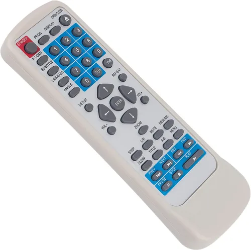 Vista 4 de ALLIMITY Mando a distancia de repuesto compatible con Protron Progressive Scan Dolby Digital Player Avion PD007 PD800 DP200 PD1100 DP PD 200 007 800
