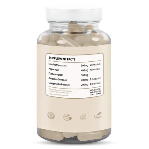Vista 6 de Píldoras naturales para el equilibrio vaginal del pH para las mujeres, apoya la salud vaginal para una vagina fresca y feliz, productos de pH