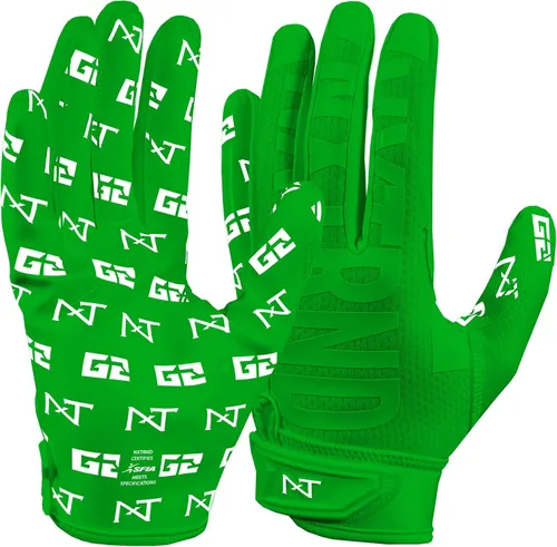 Vista 12 de Nxtrnd G2 Pro Football Gloves, Men's Ultra Sticky Elite Receiver Gloves