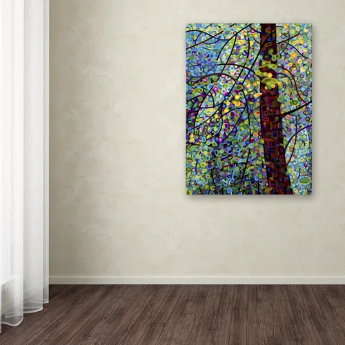 Vista 3 de Trademark Fine Art Pine Sprites by Mandy Budan - Colgante de pared, 14 x 19 pulgadas
