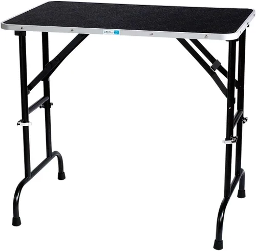 Vista 2 de Master Equipment Mesa de aseo de altura ajustable para mascotas, 30 x 18 pulgadas