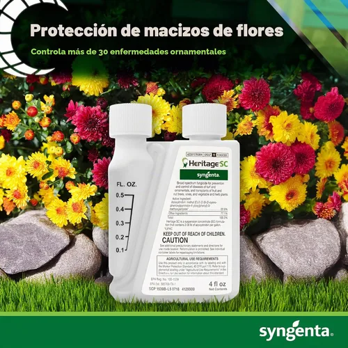 Vista 5 de Syngenta - Fungicida Heritage SC 4oz