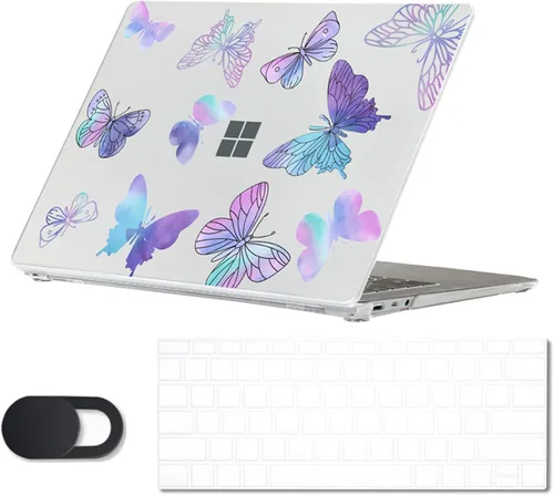 Vista 13 de Se7enline Compatible con Microsoft Surface Laptop 5 2022 de 13.5 pulgadas para Surface Laptop 4/3/2, material Alcantara 1769/1867/1958/1950