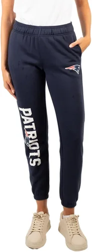 Vista 32 de Ultra Game NFL - Pantalones deportivos de vellón supersuaves para mujer Gris brezo