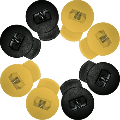 Vista 15 de AliBall Glove Locks - Juego de 8 cerraduras de encaje para guantes, nunca más necesitarás nudos, se adapta a todos los guantes de béisbol y sóftbol