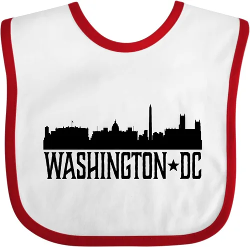 Vista 20 de inktastic Washington DC Skyline Cities Baby Bib