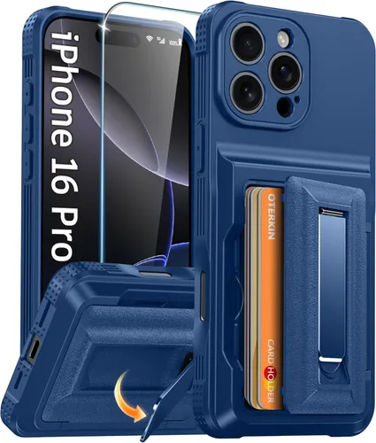 Vista 20 de Oterkin Funda para Google Pixel 10a con soporte magnético de giro de 360° [compatible con MagSafe] [antideslizante] [15 pies] a prueba de golpes