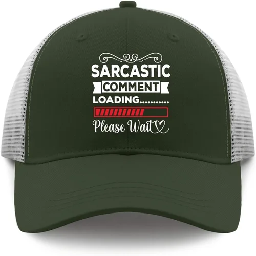 Vista 8 de devor Sombrero de papá sarcástico Comentario Cargando Please Wait Dad Hat for Men Gorra divertida ajustable