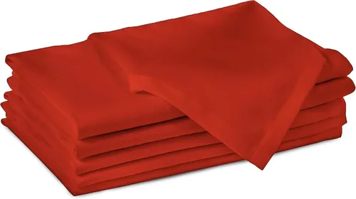Vista 43 de Encasa XO Juego de 12 servilletas de tela de cóctel Servilletas de mesa de algodón puro Tamaño (9 x 9 pulgadas) B gris sólido Lavable a