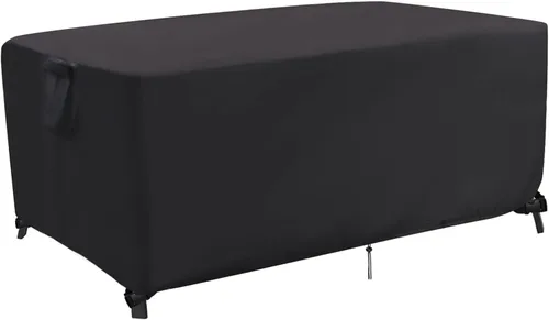 Vista 13 de Funda pequeña para mesa auxiliar de exterior, cubierta de mesa auxiliar de patio de 17 pulgadas para exteriores, funda impermeable para muebles