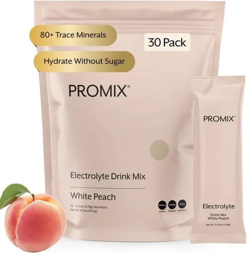 Vista 7 de ProMix Nutrition Paquetes de electrolitos en polvo, sin azúcar, cero calorías, sin stevia, aptos para el ayuno, sal rosa natural del Himalaya, lima