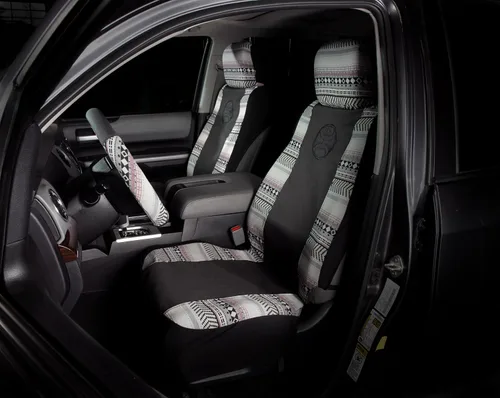 Vista 6 de Hooey - Funda de asiento de respaldo bajo, protección duradera de asiento de cubo, fácil de instalar fundas de asiento para auto, Hazer (Baja)