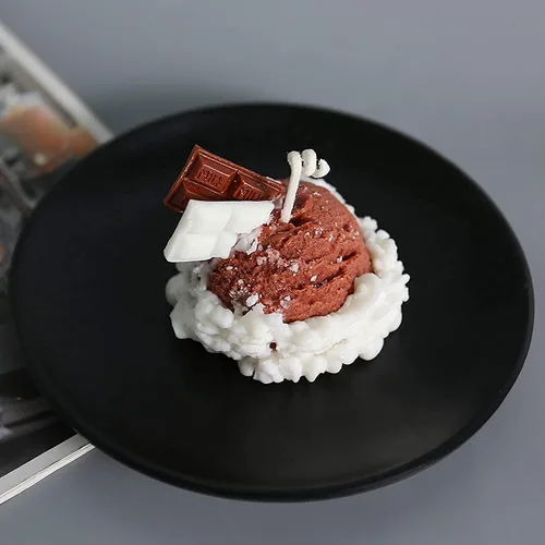 Vista 4 de 2 moldes de silicona con forma de chocolate para hacer dulces de fondant, moldes de chocolate, piruletas, postres, cubitos de hielo, goma, jabón